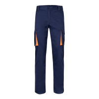 Navy blue, Orange