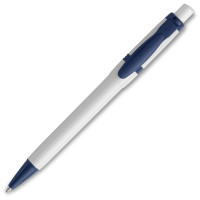 White / Dark Blue
