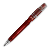 Transparent/Dark red