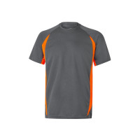 grey, orange