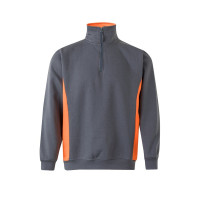 grey, orange