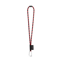 black, red