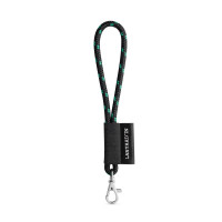 black, green