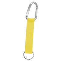 pastel yellow (approx. Pantone PYC)/silver