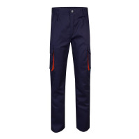 Navy blue, Orange