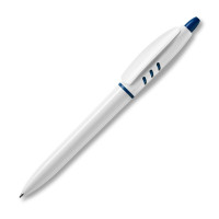 White / Dark Blue