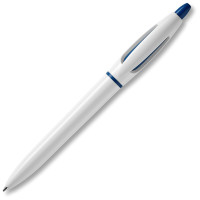 White / Dark Blue