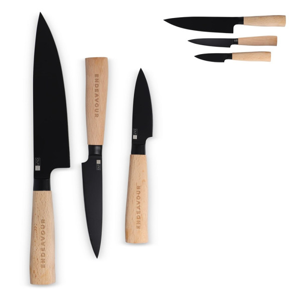 InSideOut 3 piece Essential Knife Set Ravn